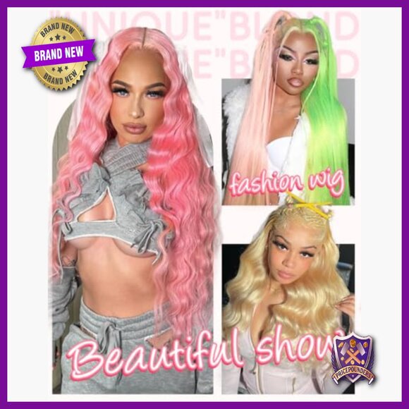 30 Inch 613 Lace Front Wig Human Hair Body Wave 200 Density HD Lace